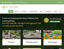 Tablet Screenshot of blcyardworks.com